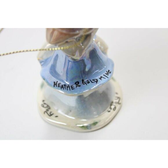 Vintage 2001 Blue Sky Corp "Joy" Angel Christmas Ornament Heather Goldmine - Picture 4 of 8